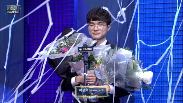  SKT T1 đại thắng tại Korea Esports Award 2016