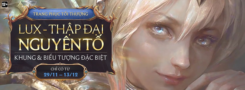LMHT: Lux Thập Đại Nguyên Tố chính thức mở bán với nhiều khuyến mãi hấp dẫn
