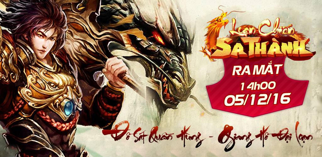 Loạn Chiến Sa Thành 'công phá' làng game Việt trong chiều nay