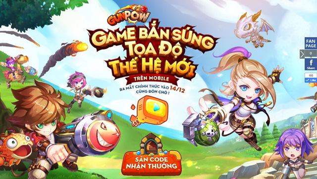 GunPow – Game Mobile bắn súng toạ độ thế hệ mới chính thức ra mắt game thủ