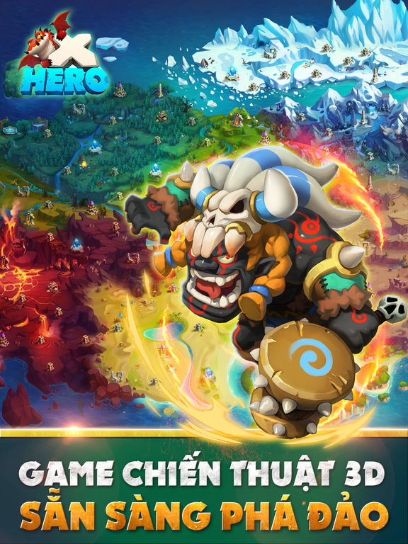 X HERO: Tựa game di động chiến thuật thời gian thực chính thức ra mắt tại Việt Nam