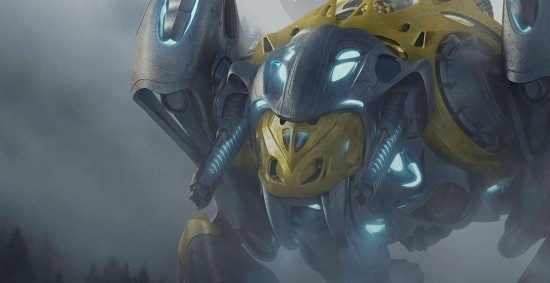 Power Ranger hé lộ hình ảnh của các Zord trong Poster mới