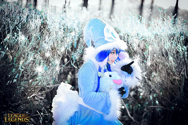 Cosplay Lulu Mùa Đông Kì Diệu cực dễ thương