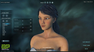 Dark and Light hé lộ thêm một số hình ảnh độc đáo về việc tạo nhân vật trong game