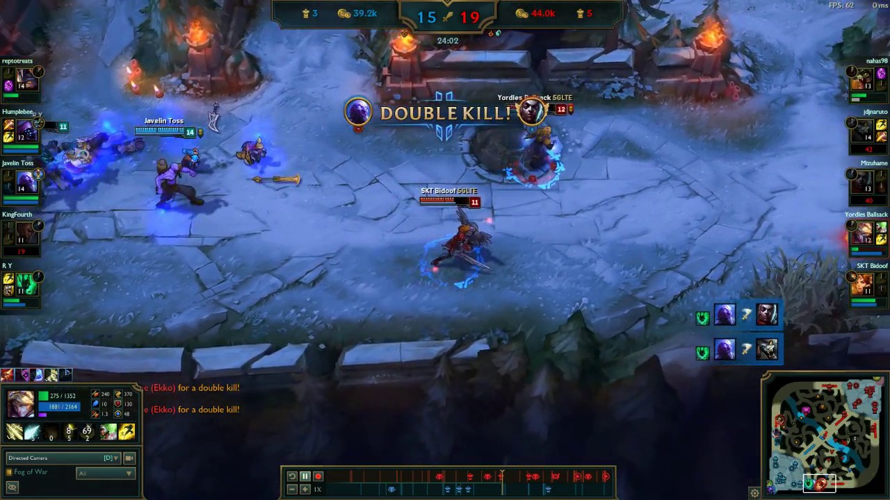 LMHT: Combo kết hợp kì lạ giữa móc Thresh và teleport của Ryze