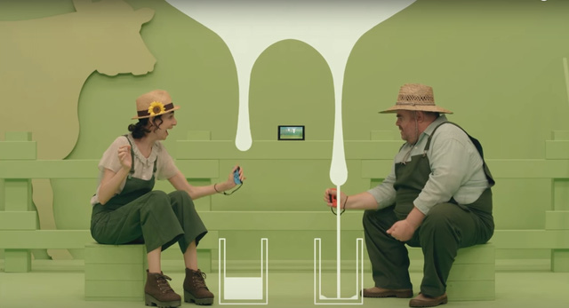Ứng dụng đầu tiên của tay cầm Nintendo Switch là làm game vắt sữa bò