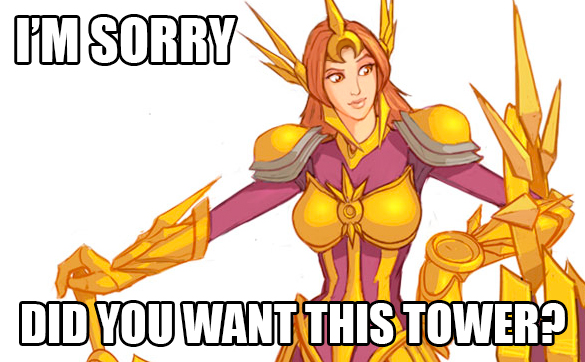 LMHT: Leona một mình thủ nhà Pentakill cho đồng đội đẩy trụ lén