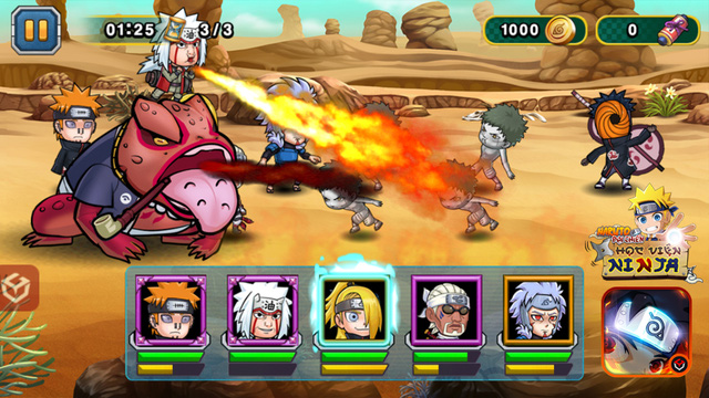 Naruto Đại Chiến được Vega Game hồi sinh với tên gọi mới ?