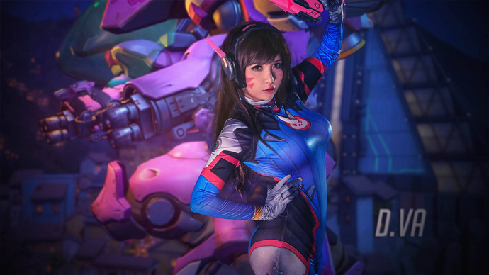 Không thể rời mắt khỏi những hình ảnh Cosplay D.Va cực đẹp của một cô gái người Mỹ gốc Việt