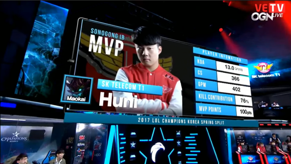 LMHT: Khi Huni đánh chống chịu và đem về chiến thắng đầu tiên cho SKT T1