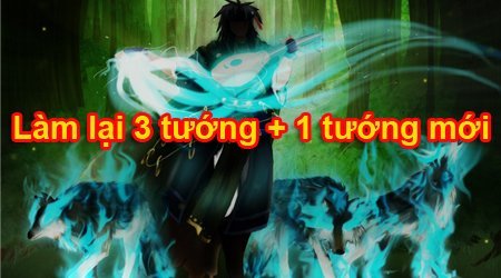 LMHT: Sẽ có 3 tướng được làm lại và 1 tướng mới ra mắt nửa đầu 2017