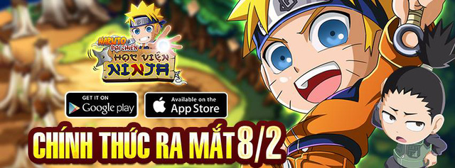 Học Viện Ninja – Game chuẩn Naruto cho phép mở tải hôm nay!