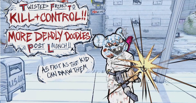 Tựa game bắn súng này quá độc đáo, hình ảnh y như học sinh "vẽ bậy" trên giấy