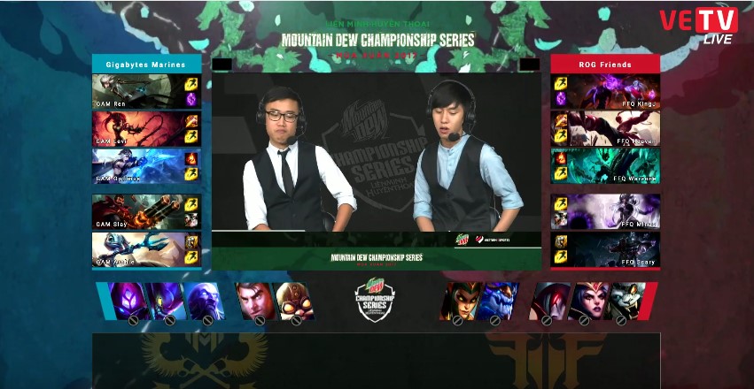 MDCS Mùa Xuân 2017: Tổng quan ngày đầu ra quân - ROG Friends thua toàn tập