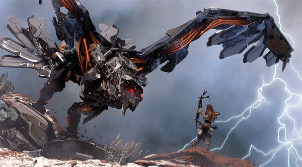 Horizon: Zero Dawn giới thiệu bộ đôi quái thú khổng lồ 