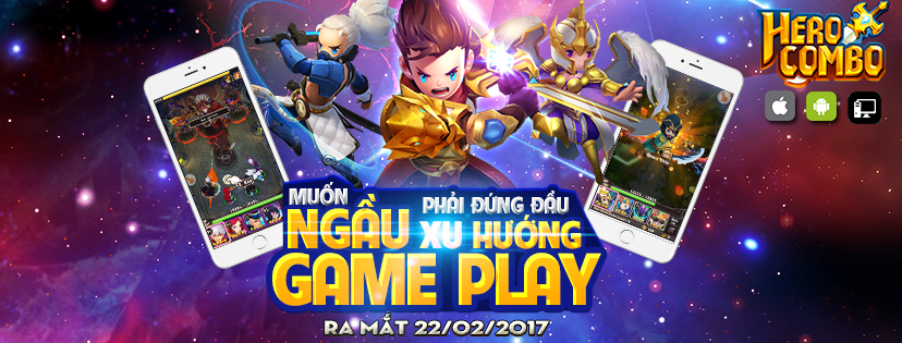 Hero Combo: Game mobile "Slingshot" độc đáo chuẩn bị ra mắt trong tháng 2