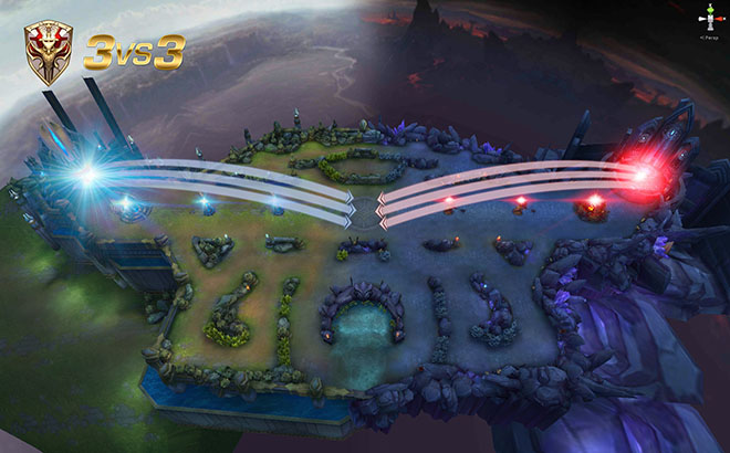 Liên Quân Mobile: Tổng quát chế độ 3v3 - Cao Nguyên Xanh