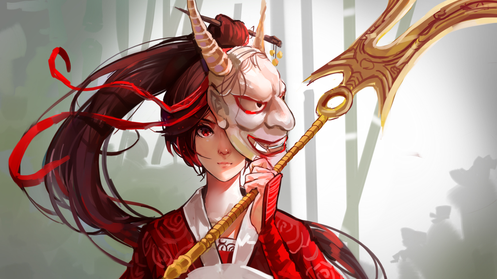Tổng hợp Fan art của Akali Huyết Nguyệt trong Liên Minh Huyền Thoại