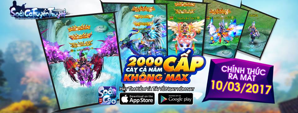 Soái Ca Truyền Thuyết: Tựa game mobile tiên hiệp mới chuẩn bị ra mắt
