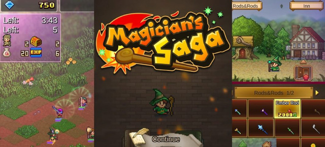 Magician’s Saga - Game nhập vai đơn giản nhưng dễ gây nghiện