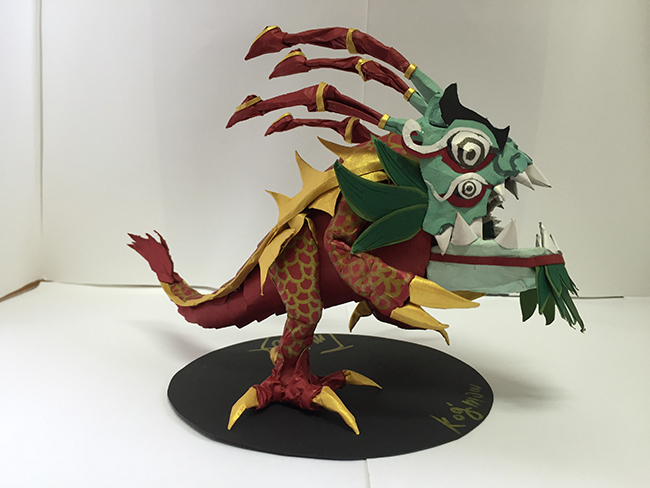 LMHT: Trầm trồ với mô hình Kog Maw bằng giấy vô cùng chi tiết