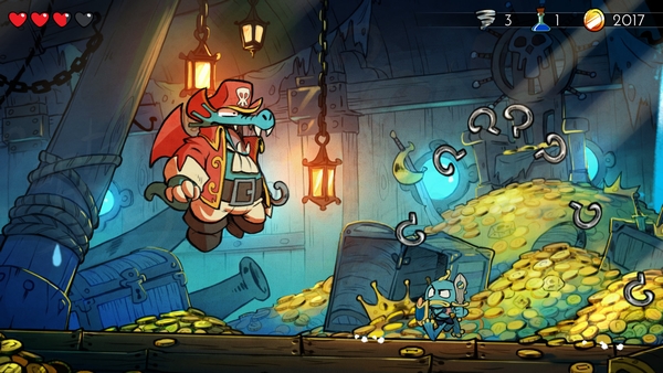 Wonder Boy tái xuất trong bản làm lại The Dragon's Trap của Lizardcube