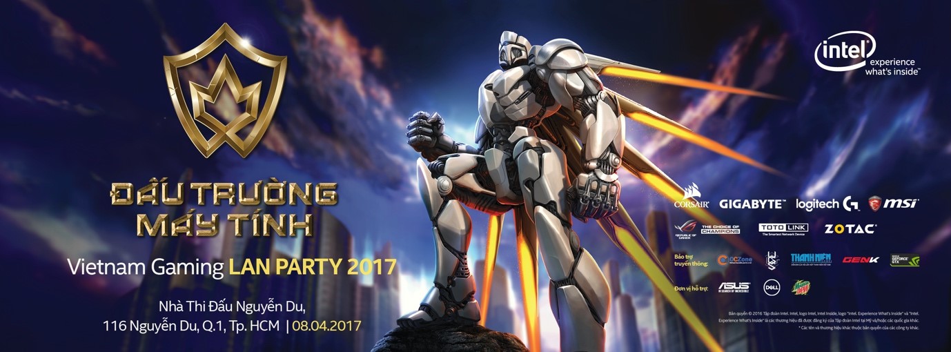 Đấu trường máy tính 2017 - Game thủ lại chuẩn bị đón nhận một sự kiện game lớn nhất từ trước tới nay 