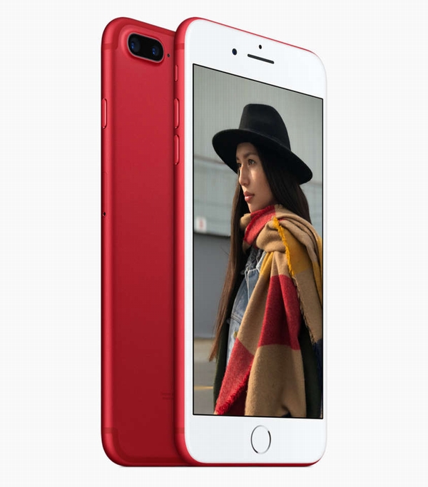 Apple ra mắt điện thoại iPhone 7 và 7 Plus màu đỏ