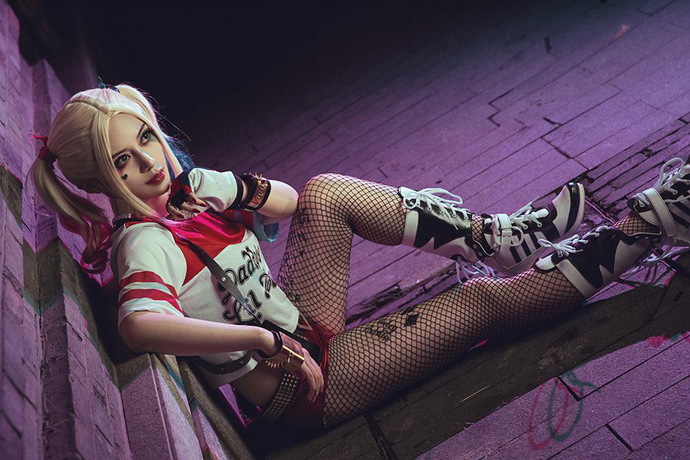 Cosplay Harley Quinn vô cùng sexy trong Biệt Đội Cảm Tử Suicide Squad