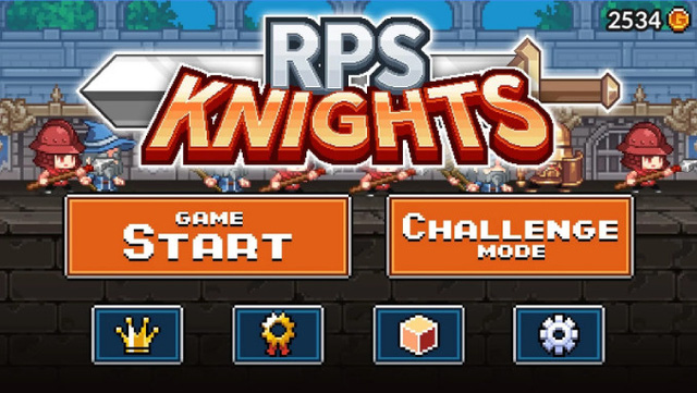 Chơi oẳn tù xì với tựa game RPS Knights vô cùng độc đáo