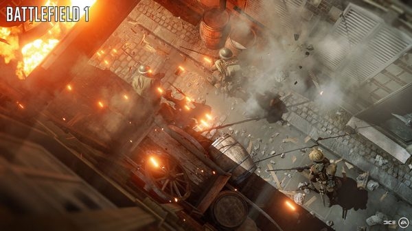Battlefield 1: DICE thay đổi giới hạn người chơi bản đồ DLC