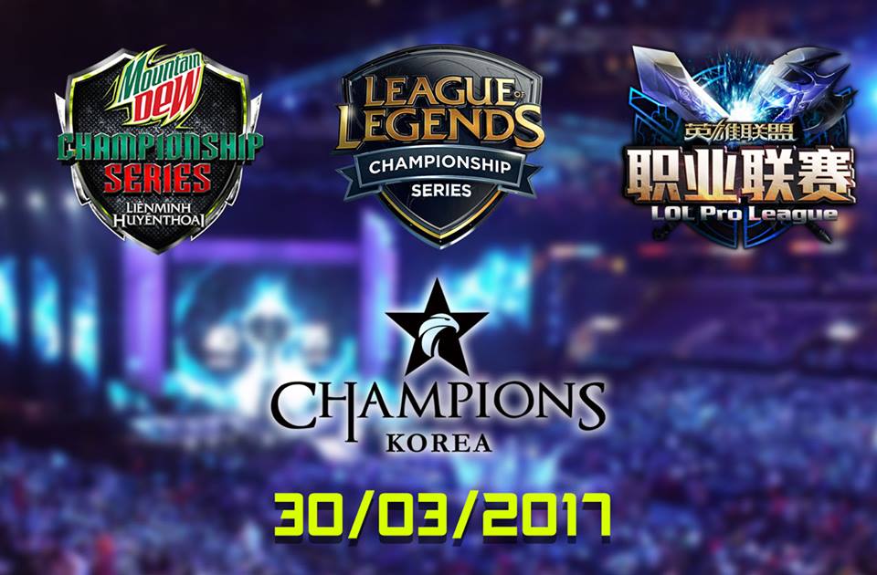 LMHT: Tổng hợp kết quả các trận đấu trong ngày 30/03/2017