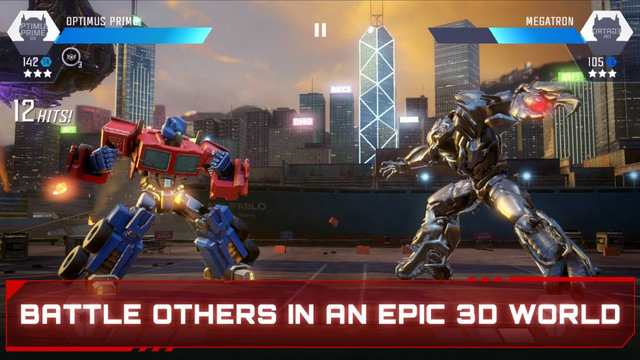 Transformers: Forged to Fight - Phiên bản Transformers cực đẹp trên điện thoại di động