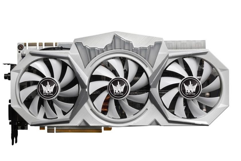 GALAX hé lộ hình ảnh GTX 1080 Ti Hall of Fame trắng muốt hút hồn game thủ