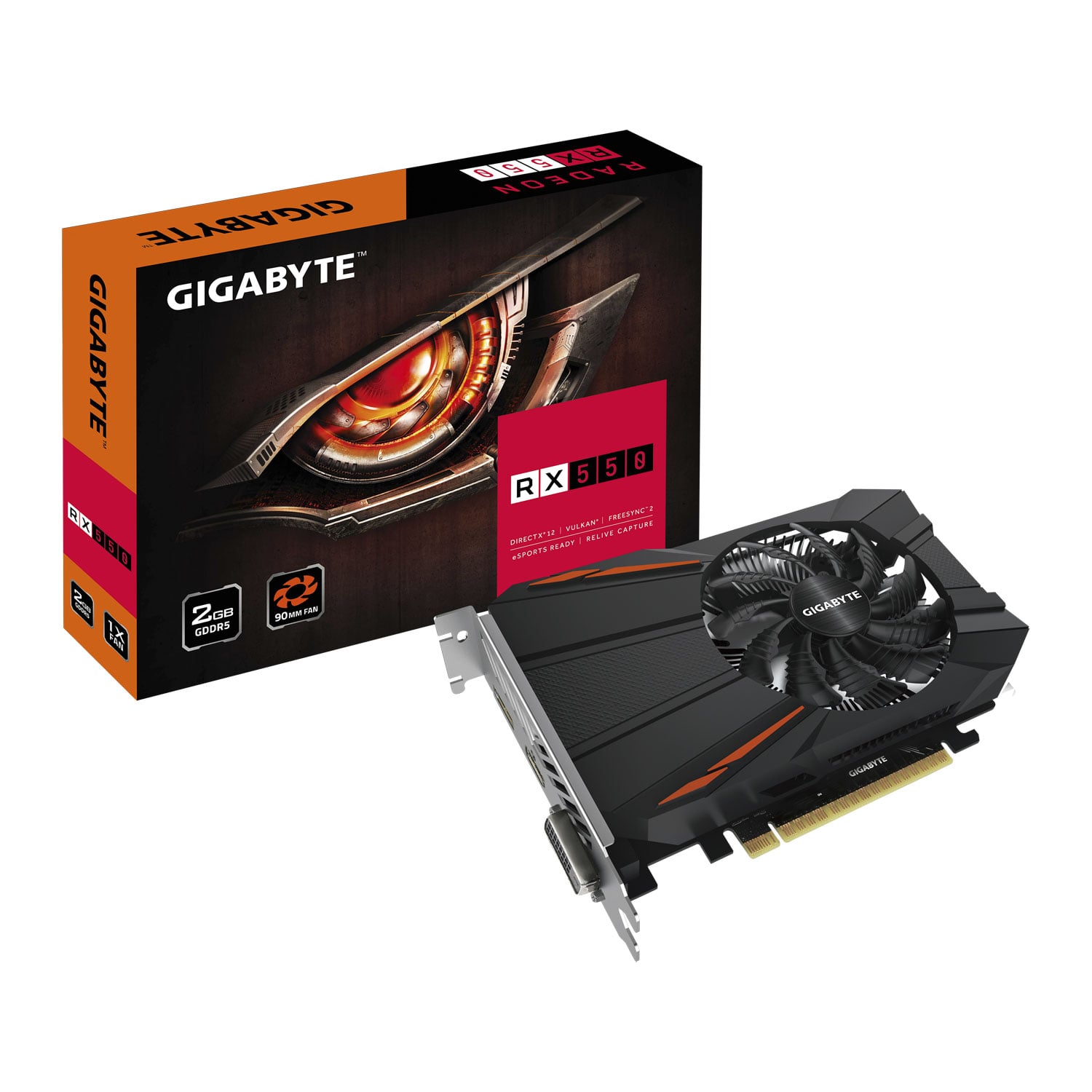 Gigabyte RX 550 2GB - Card đồ họa giá mềm cho game thủ