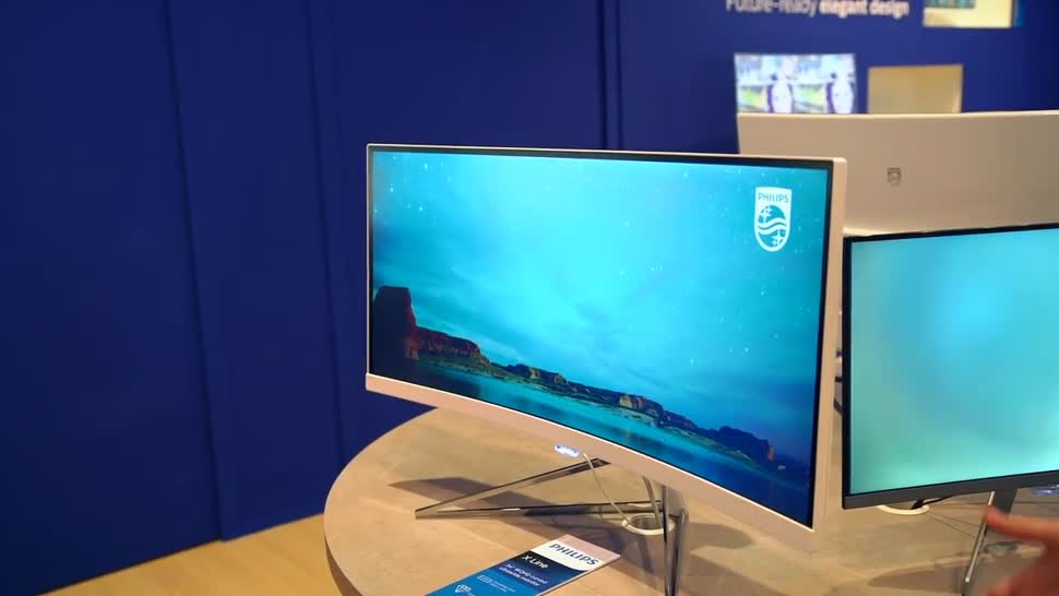 Philips ra mắt thị trường màn hình cong 4K 60Hz kích thước lên tới 40 inch
