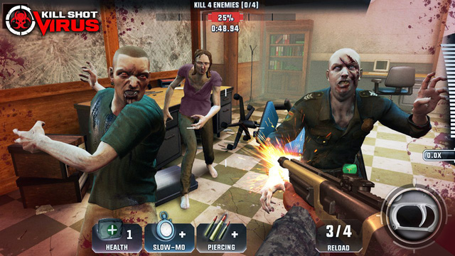 Kill Shot Virus - Game chiến đấu Zombie vừa chính thức cập bến điện thoại di động