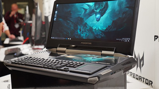Acer Predator 21X - Quái vật laptop màn hình cong 21 inch chạy SLI 1080