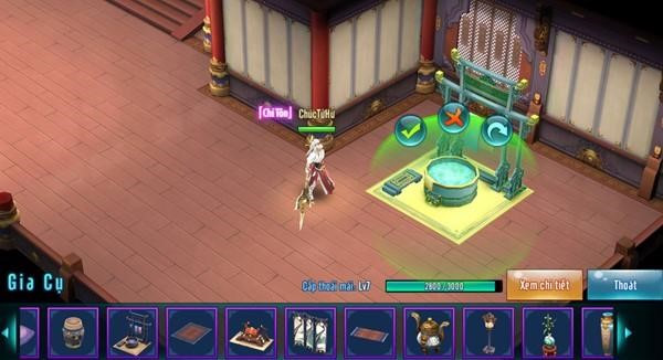 VLTK Mobile: Tính năng Gia Viên tăng tính cày cuốc thú vị cho game thủ