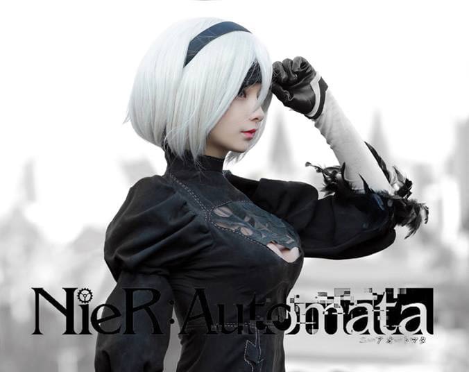 Sốc với anh chàng cosplay 2B trong NieR: Automata đẹp hơn của nữ giới