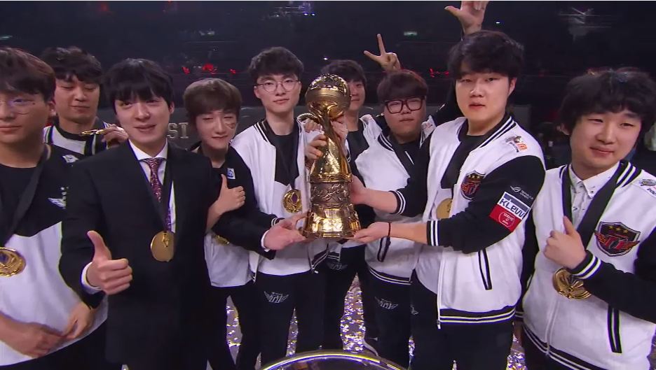 LMHT: Chúc mừng SKT T1 giữ vững ngôi vô địch giải MSI 2017