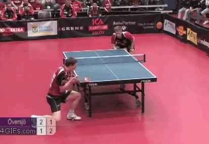 Vui: 15 màn trình diễn bóng bàn không thể chất hơn  10