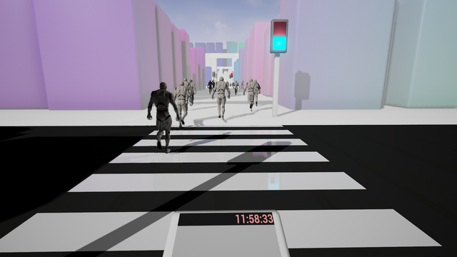 Xuất hiện game giúp người chơi nhận được sự nguy hiểm khi vừa dùng điện thoại vừa đi qua đường