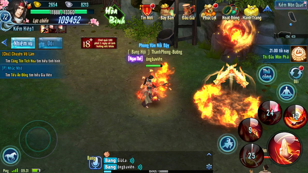 Võ Lâm Truyền Kỳ Mobile: Những hình ảnh thú vị sau bản cập nhập Cái Thế Độc Tôn