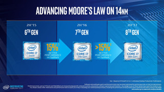 Computex 2017: Intel tuyên bố thế hệ vi xử lý tiếp theo sẽ mạnh hơn 30% so với thế hệ hiện tại