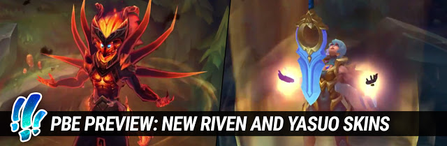 [SIÊU HOT] Yasuo Ma Kiếm vs Riven Thánh Kiếm CHÍNH THỨC lộ diện - Riot lại làm Skin hút Thận cộng đồng