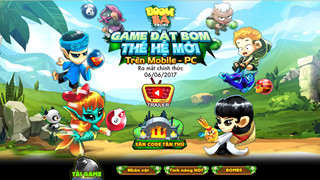 Boom Bá Online: Game đặt bom Việt Nam ấn định ngày ra mắt chính thức