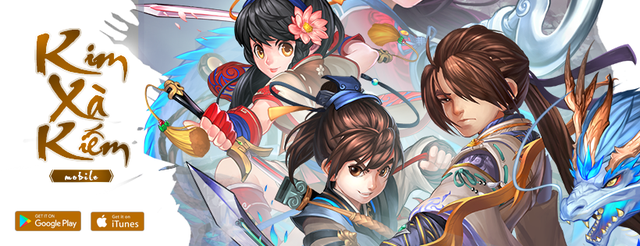 Kim Xà Kiếm - Game kiếm hiệp Kim Dung chính thức ra mắt tại thị trường Việt Nam