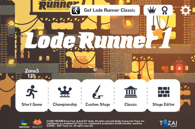 Lode Runner 1 - Game mobile vượt chướng ngại vật hấp dẫn đến từ thương hiệu Nexon
