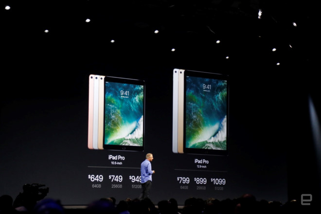 Apple công bố iPad Pro 10,5 inch với viền siêu mỏng, giá 649 USD